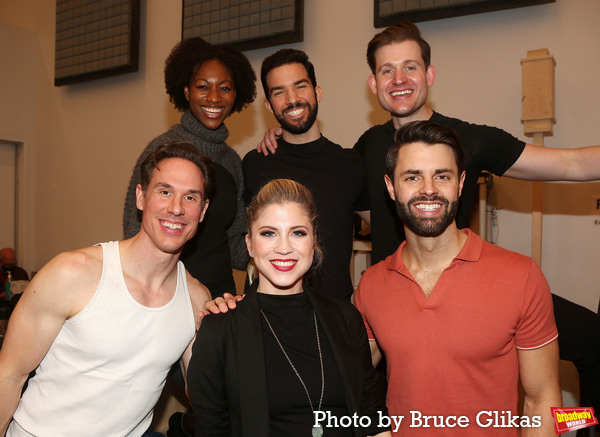 Photos: The Cast of NEW YORK, NEW YORK Meets the Press Image