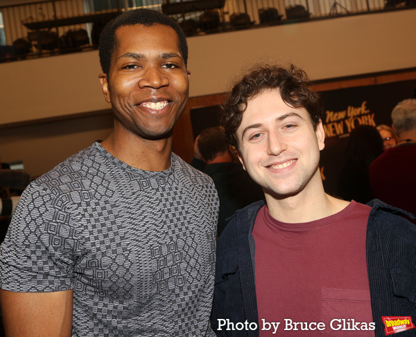 Photos: The Cast of NEW YORK, NEW YORK Meets the Press Image