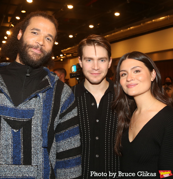 Photos: In Rehearsal with Andrew Burnap, Phillipa Soo, Jordan Donica, and the Cast of CAMELOT! Image