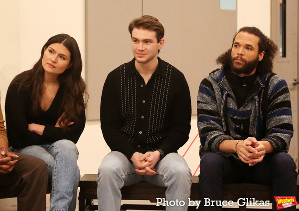 Photos: In Rehearsal with Andrew Burnap, Phillipa Soo, Jordan Donica, and the Cast of CAMELOT! Image
