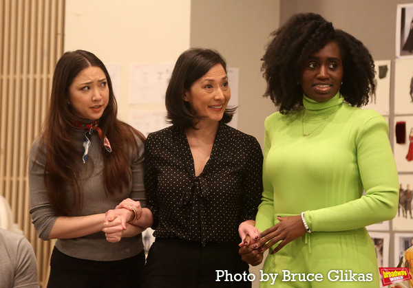 Photos: In Rehearsal with Andrew Burnap, Phillipa Soo, Jordan Donica, and the Cast of CAMELOT! Image