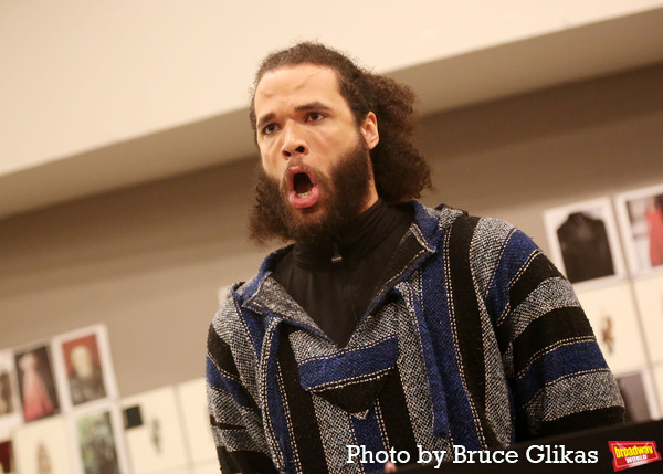 Photos: In Rehearsal with Andrew Burnap, Phillipa Soo, Jordan Donica, and the Cast of CAMELOT! Image