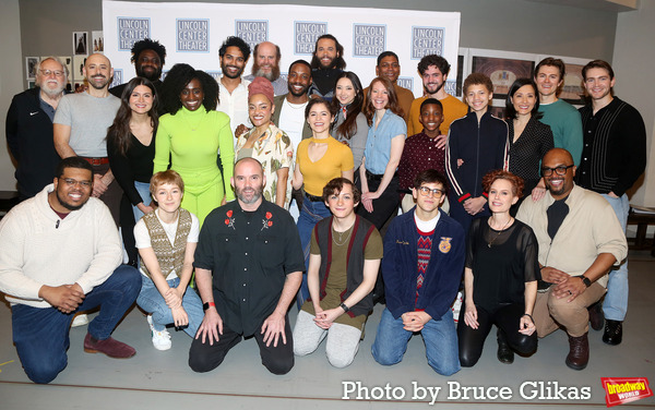 Photos: In Rehearsal with Andrew Burnap, Phillipa Soo, Jordan Donica, and the Cast of CAMELOT! Image