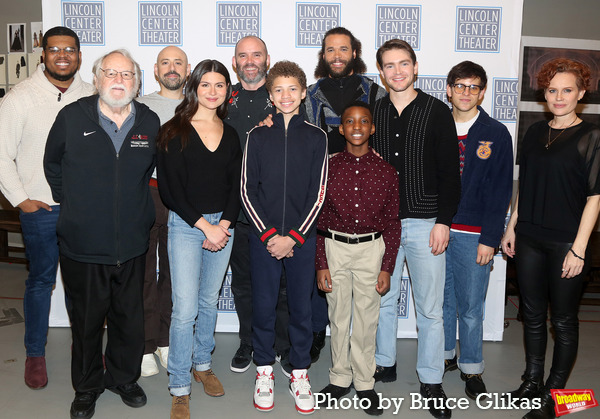 Photos: In Rehearsal with Andrew Burnap, Phillipa Soo, Jordan Donica, and the Cast of CAMELOT! Image