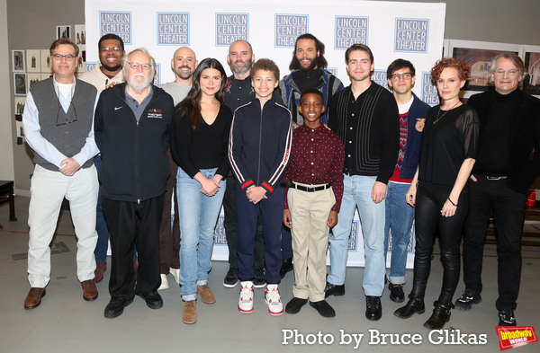 Photos: In Rehearsal with Andrew Burnap, Phillipa Soo, Jordan Donica, and the Cast of CAMELOT! Image