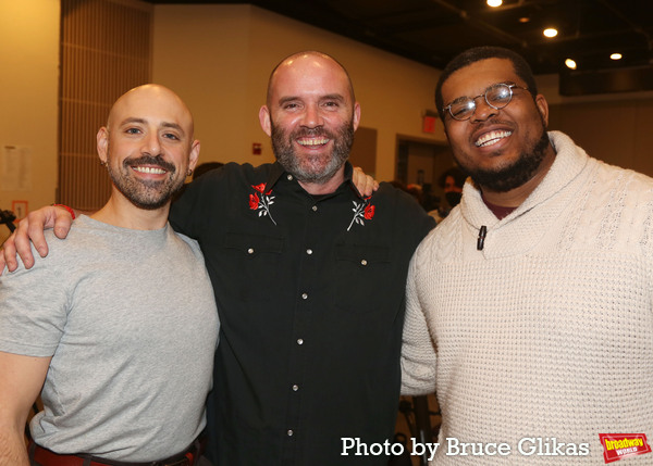Photos: In Rehearsal with Andrew Burnap, Phillipa Soo, Jordan Donica, and the Cast of CAMELOT! Image