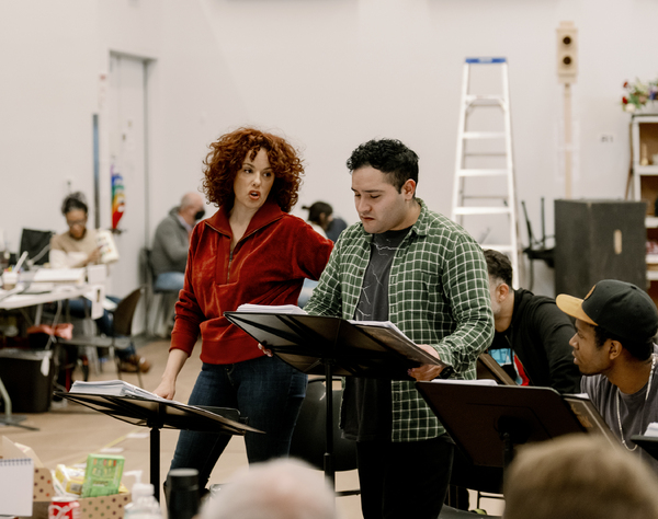 Photos/Video: Go Inside Rehearsals for NEW YORK, NEW YORK Image