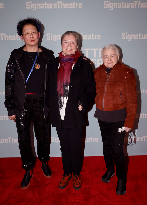 Anita Yavich, Kate Mulgrew and Paula Vogel Photo