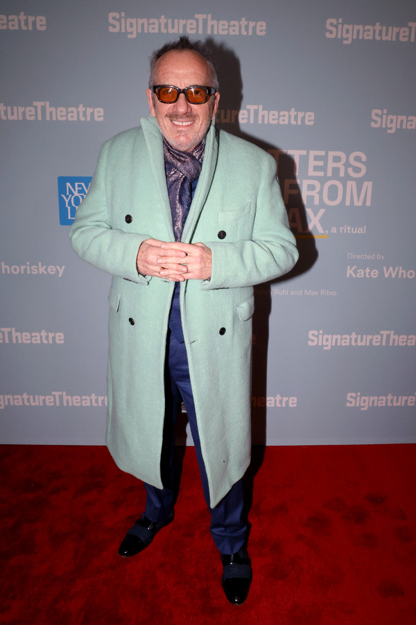 Photos: Elvis Costello, Paula Vogel, And More Turn Out For LETTERS FROM MAX Opening Night At Signature Theatre! Image