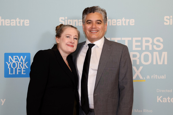 Photos: Elvis Costello, Paula Vogel, And More Turn Out For LETTERS FROM MAX Opening Night At Signature Theatre! Image