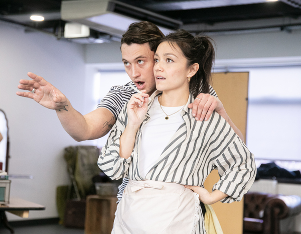 Photos: Inside Rehearsal For BONNIE & CLYDE THE MUSICAL at the Garrick Theatre  Image