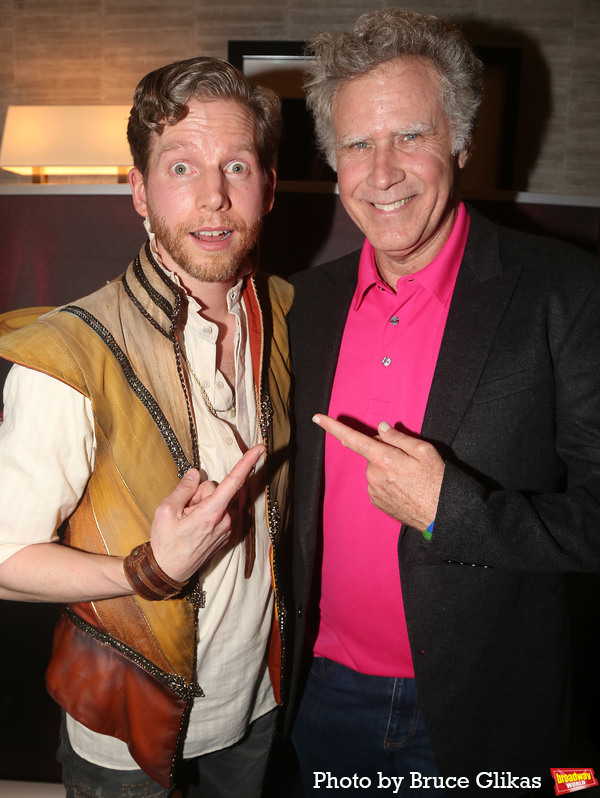 Stark Sands and Will Ferrell  Photo