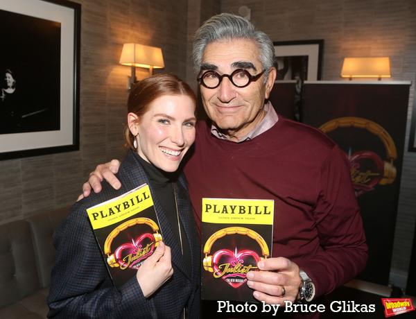 Sarah Levy and Eugene Levy  Photo