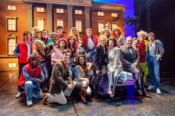 Photos: Original Film Actress Lea Thompson Visits BACK TO THE FUTURE Image