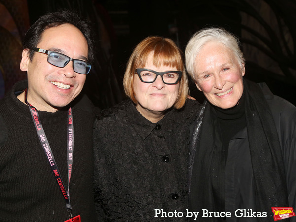 Photos: Glenn Close Visits BAD CINDERELLA on Broadway Image