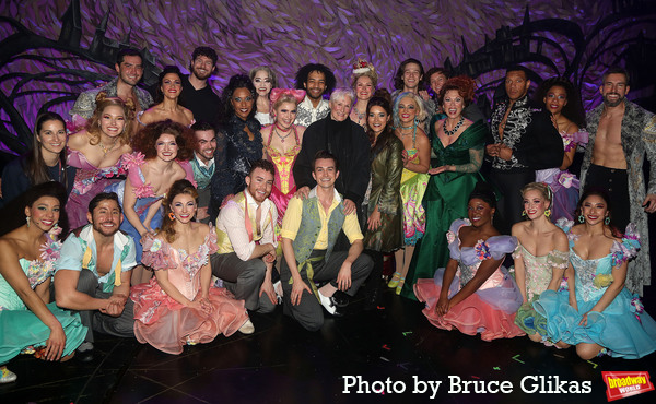 Glenn Close and the cast of "Bad Cinderella" including Linedy Genao, Carolee Carmello Photo