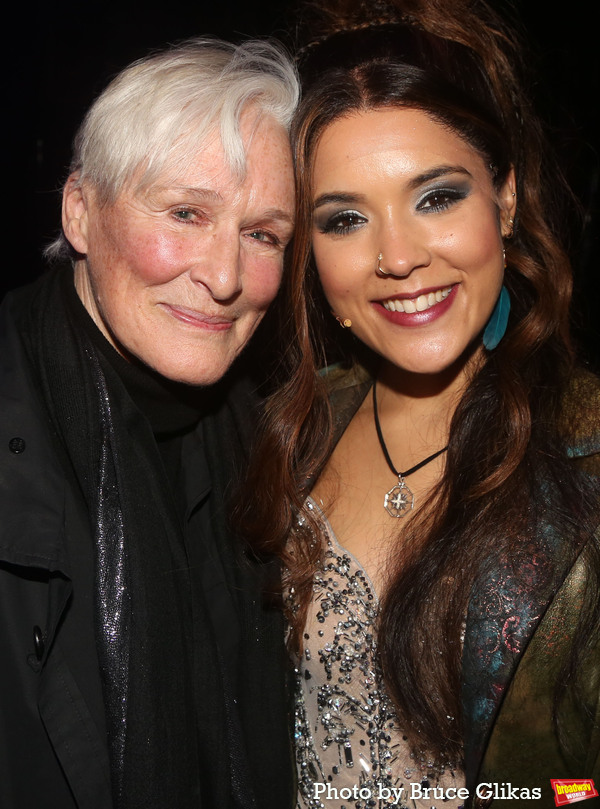 Photos: Glenn Close Visits BAD CINDERELLA on Broadway Image