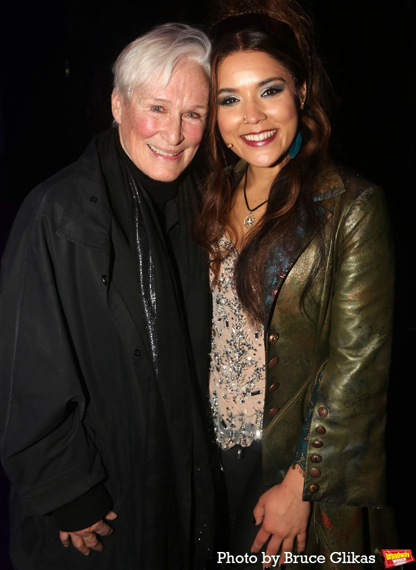 Photos: Glenn Close Visits BAD CINDERELLA on Broadway Image