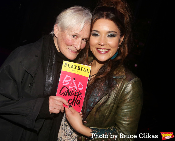 Photos: Glenn Close Visits BAD CINDERELLA on Broadway Image