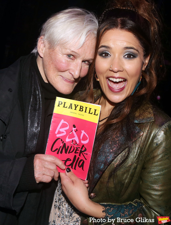 Photos: Glenn Close Visits BAD CINDERELLA on Broadway Image