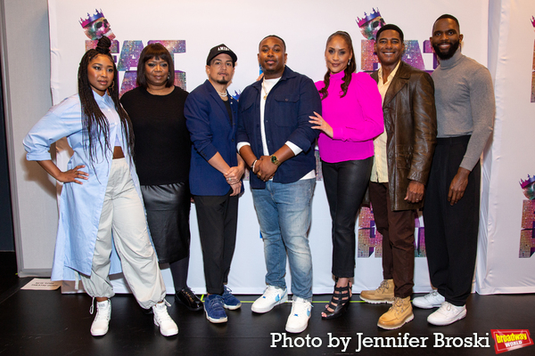 Photos: The Company of FAT HAM Meets the Press! Image