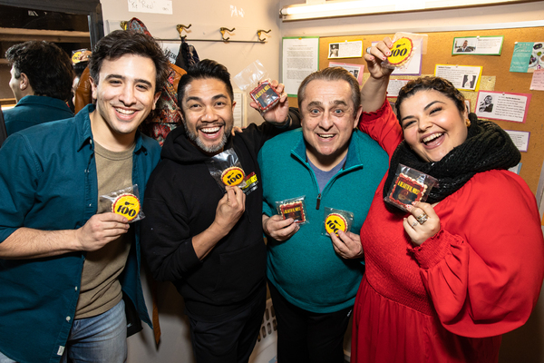 Photo Exclusive: A BEAUTIFUL NOISE Celebrates 100th Performance! Image