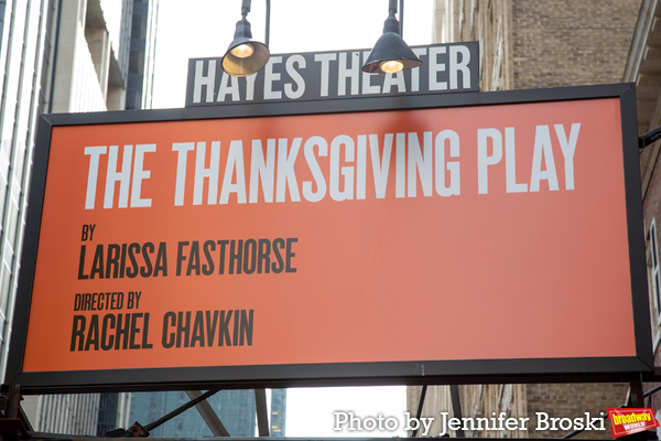 Up on the Marquee: THE THANKSGIVING PLAY Image