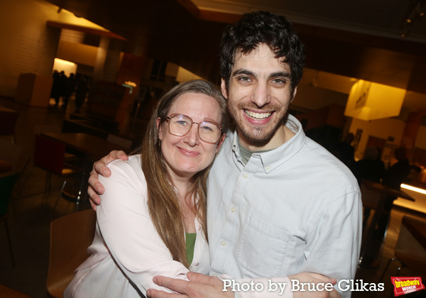 Playwright Sarah Ruhl and Ben Edelman  Photo