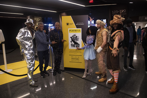 Photos: André De Shields Reprises his Role of The Wiz at Ode to Black Broadway with the Brooklyn Nets 