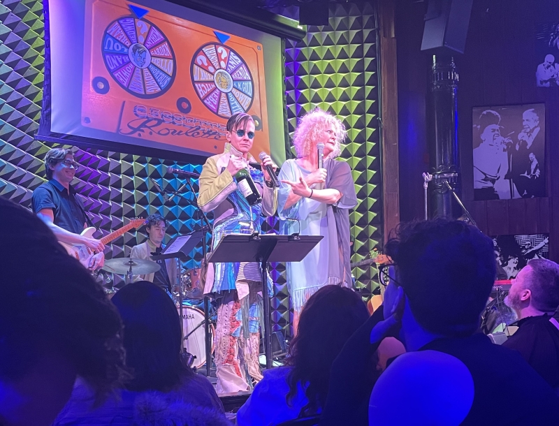 Review: A Night of Full Psychedelic Satanism with JOHN CAMERON MITCHELL & AMBER MARTIN: CASSETTE ROULETTE at Joe's Pub 