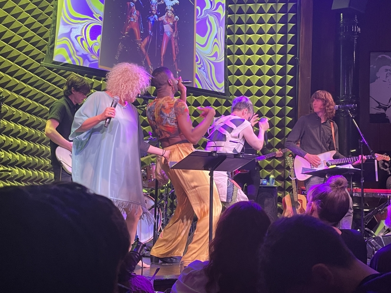 Review: A Night of Full Psychedelic Satanism with JOHN CAMERON MITCHELL & AMBER MARTIN: CASSETTE ROULETTE at Joe's Pub  Image