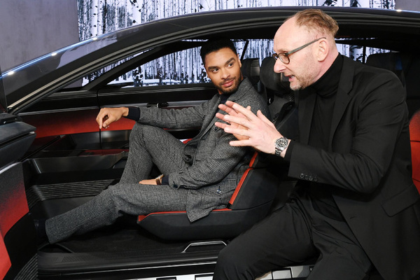Photos: Audi Celebrates FIS Ski World Cup with Regé-Jean Page and Zoey Deutch Image