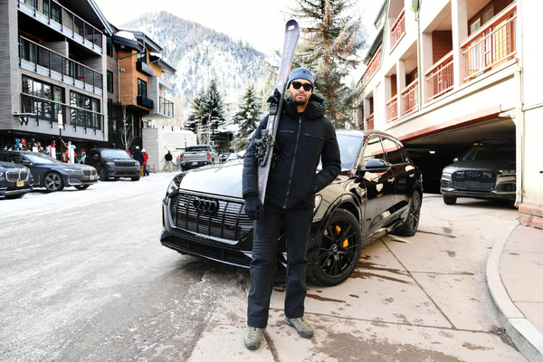 Photos: Audi Celebrates FIS Ski World Cup with Regé-Jean Page and Zoey Deutch Image