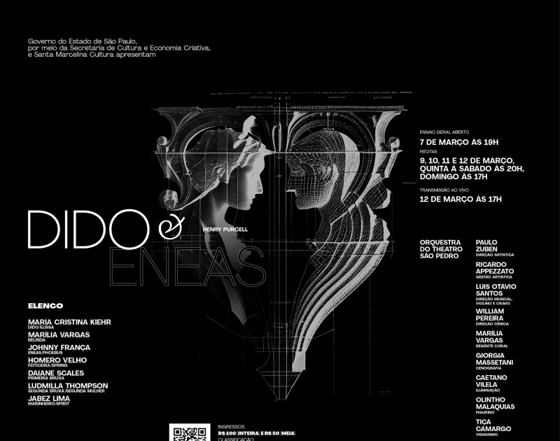 Henry Purcell's DIDO AND AENEAS Opens Theatro Sao Pedro 2023 Season 