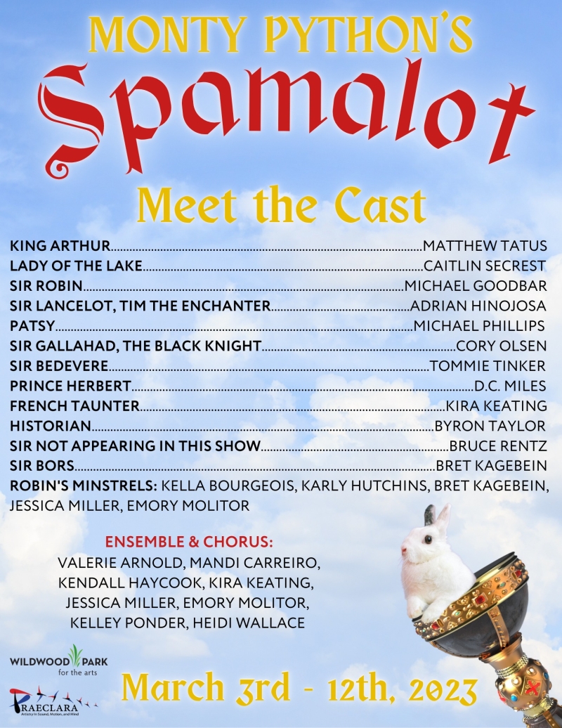 Review: MONTY PYTHON'S SPAMALOT at Wildwood Park For The Arts 