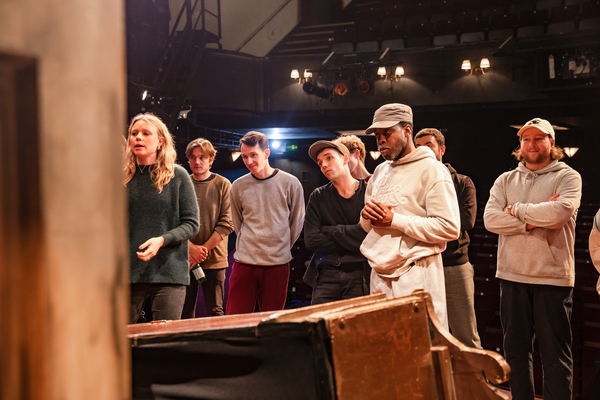 Photos: First Look at the New Cast of THE PLAY THAT GOES WRONG in Rehearsal Image