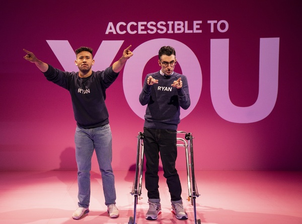 Photos: First Look at Ryan J. Haddad's DARK DISABLED STORIES at The Public Image
