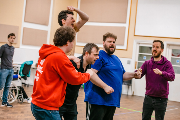 Photos: Inside Rehearsal For PETER PAN GOES WRONG; Full Cast Announced! Image