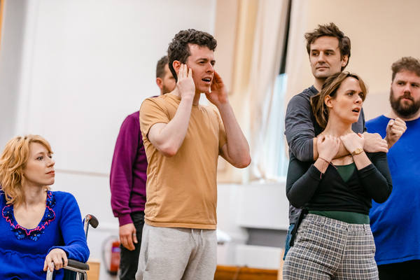 Photos: Inside Rehearsal For PETER PAN GOES WRONG; Full Cast Announced! Image