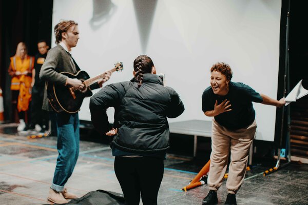 Photos: In Rehearsal For GONE TOO FAR! at National Youth Theatre Image