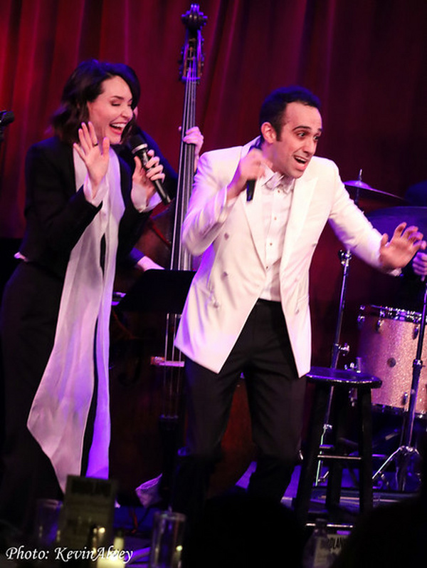 Photos: Katrina Lenk and George Abud Return To Birdland Image