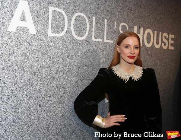 Photos: On the Red Carpet with Jessica Chastain and the Cast of A DOLL'S HOUSE Image