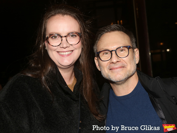 Christian Slater and Guest Photo
