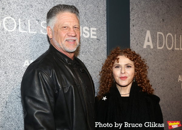 Tom Source and Bernadette Peters  Photo
