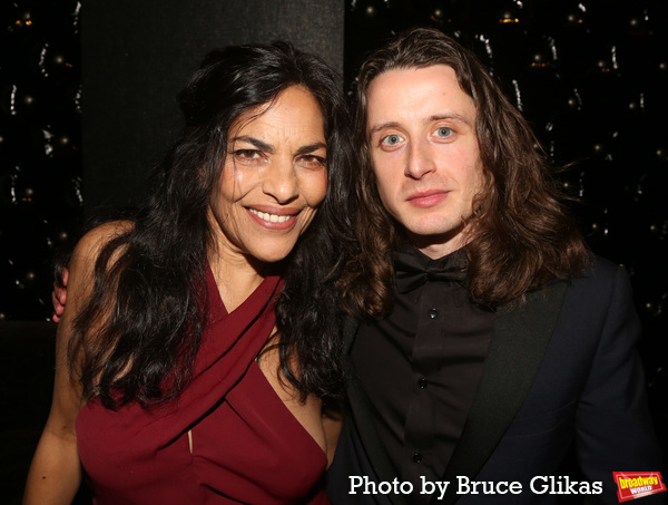 Sarita Choudhury and Rory Culkin  Photo