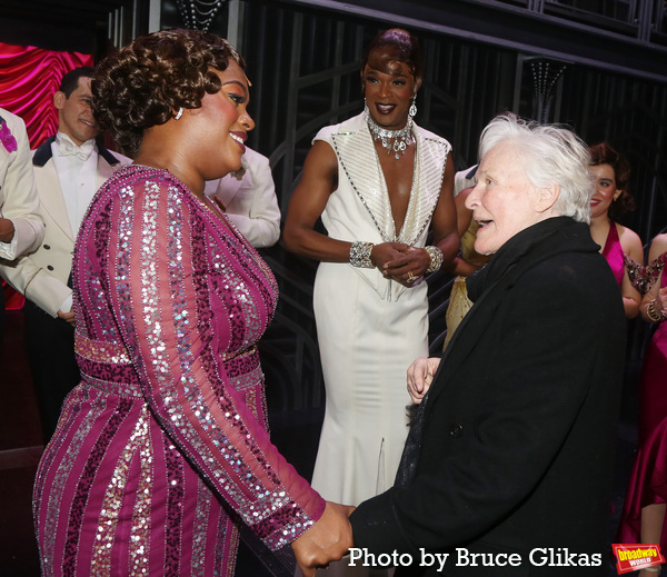 Photos: Glenn Close Visits SOME LIKE IT HOT Image