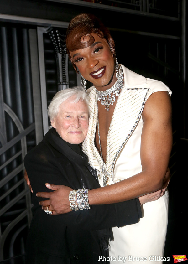 Photos: Glenn Close Visits SOME LIKE IT HOT Image