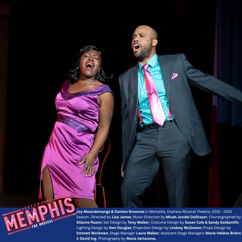 Review: Orpheus Musical Theatre's Production of MEMPHIS in Ottawa Image
