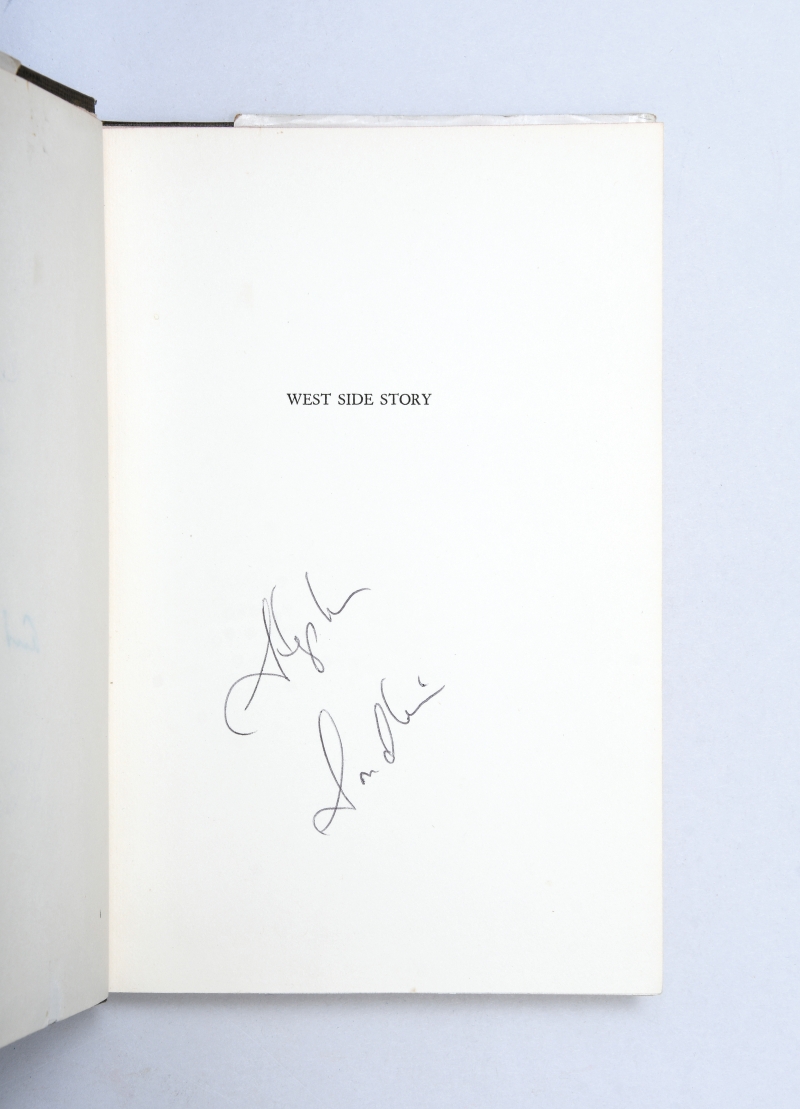 Rare WEST SIDE STORY Book Signed By All Four Creators to Be at New York Book Fair Image