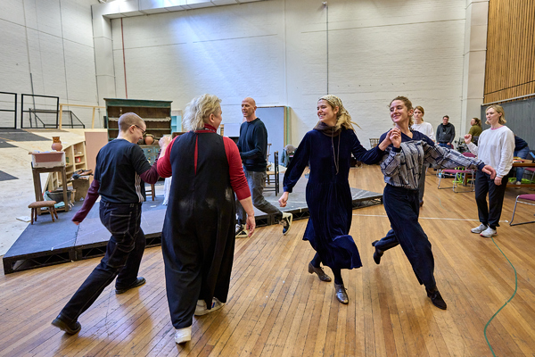 Photos: Inside Rehearsal for DANCING AT LUGHNASA at the National Theatre  Image